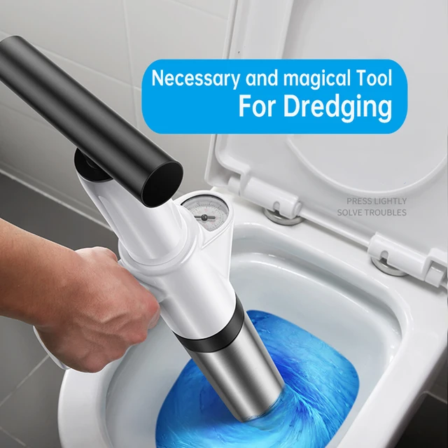 Pistone per wc scarico ad alta pressione pistone dragaggio rimozione intasamento scarico aria Blaster per servizi igienici bagno doccia lavandino vasca da bagno 2