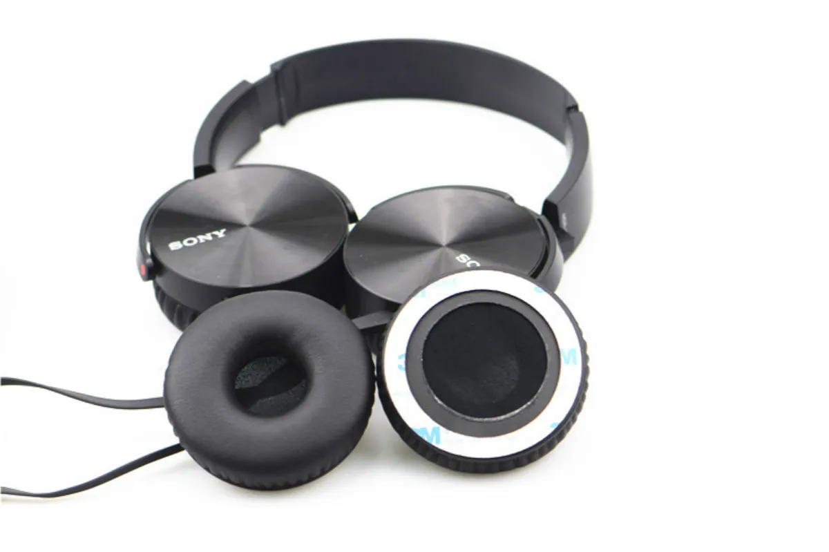 Амбушюры для sony MDR-XB450AP AB MDR-XB550AP XB550 XB650 XB400 Замена наушников амбушюры подушки чашки амбушюры запчасти