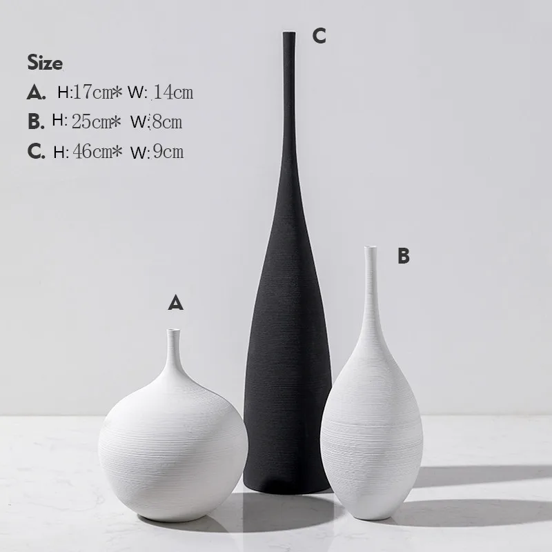 Новая стильная креативная керамическая ваза для гостиной, Цветочная композиция, офисный стол, высококачественный декор для студии WSHYUFEI