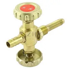 Пневматический фитинг 9 мм с резьбой 11 мм шланг хвост 3 способа разъем газовый клапан