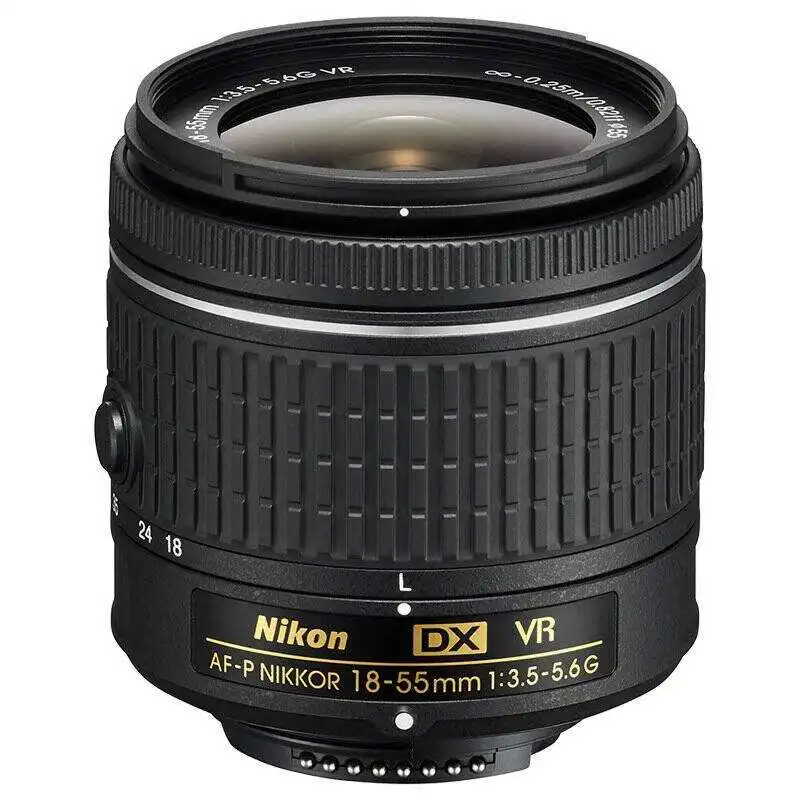 Подержанный объектив Nikon AF P DX NIKKOR 18 55 мм f/3 5 6G для DSLR камер Nikon|Объективы