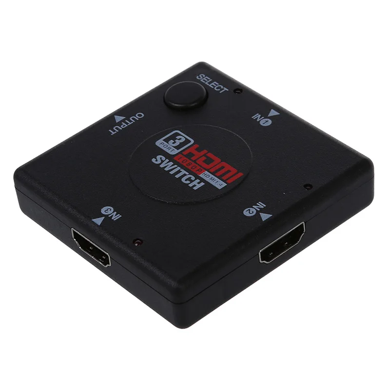 HDTV 1080P дисплей Видео DVD 3 порта HDMI переключатель сплиттер