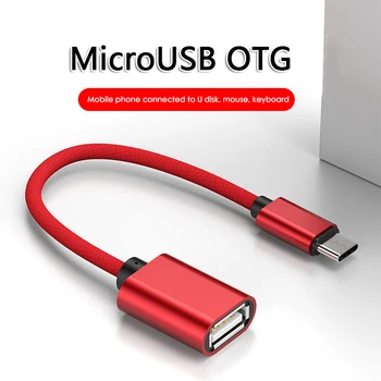Type c Micro USB male Host to USB Female OTG Cable Adapter For Samsung Android