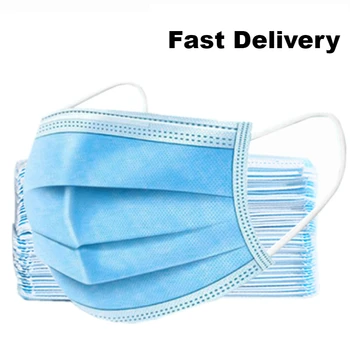 

Mask Cap Filter Masque Dust fabric face disposable Mask 3Ply Mouth Hygiene Anti-pollution Anti-dust Proof Cotton Face Mask Cover