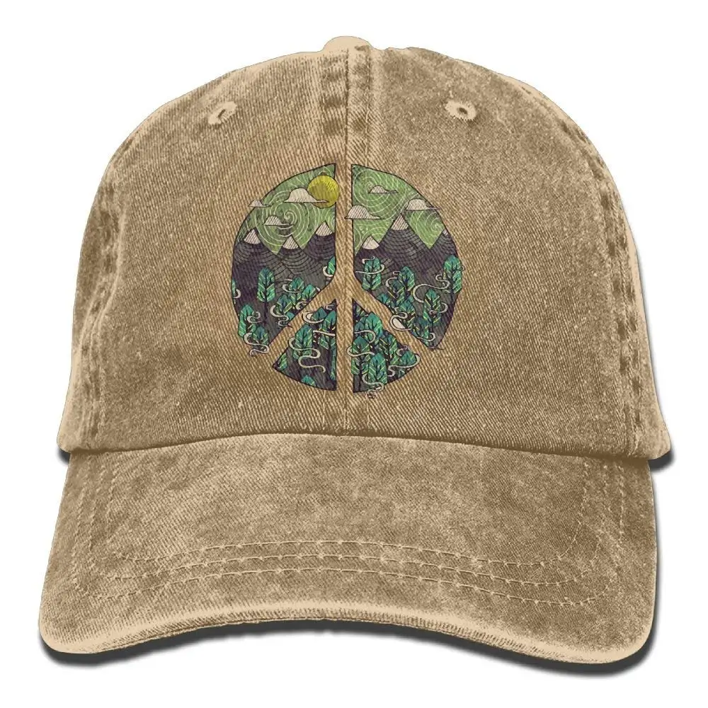 Бейсбольная джинсовая кепка знак природного мира унисекс Snapback Casquettes Регулируемая бейсбольная кепка