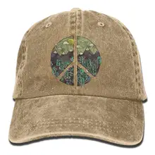 Бейсбольная джинсовая кепка знак природного мира унисекс Snapback Casquettes Регулируемая бейсбольная кепка