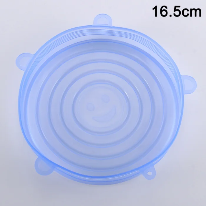 Reusable Silicone Food Lid Bowl Covers Wrap Food Fresh-keeping Stretchable Household Kitchen Kit GHS99