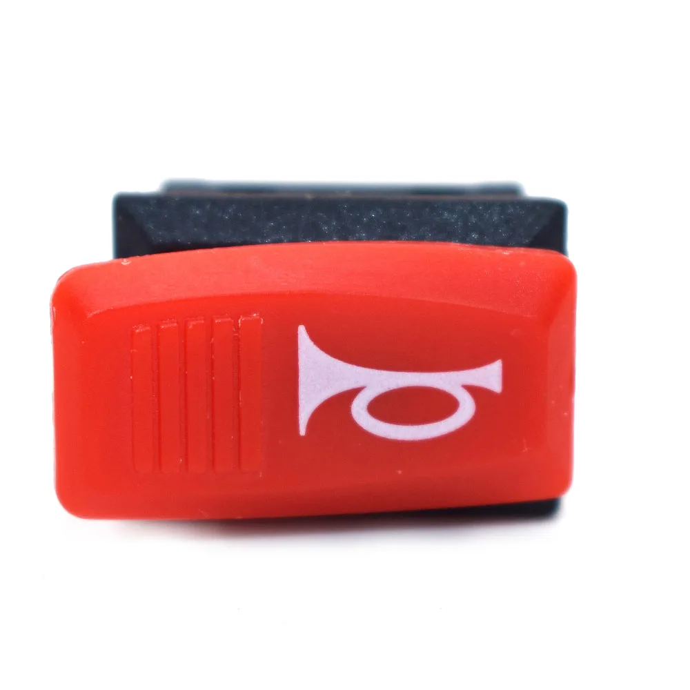 2 PCS Electric tricycle Motorcycle Switches Button plastic Horn Buttons Assembly