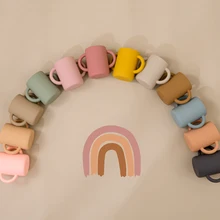 Gobelets à jus en Silicone pour enfants, matériau de qualité alimentaire, sans BPA, 100% 