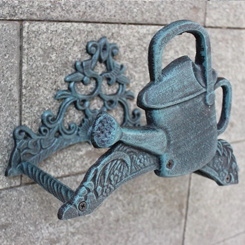 Cast Iron Hose Holder Pipe Holder Hose Reel Rope Holder Garden Yard