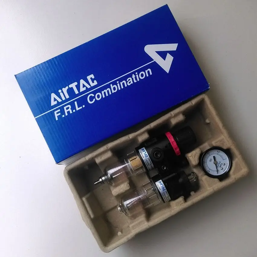 

Оригинальный Порт AirTAC AFC2000 1/4 ''блок очистки воздушного источника F.R.L комбинированный регулятор воздушного фильтра и смазка