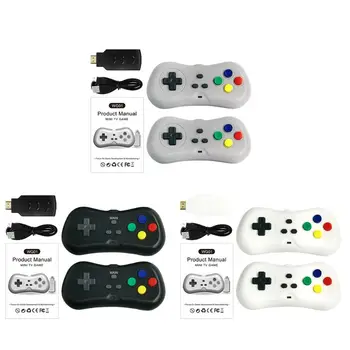 

2 Players Mini Dual Gamepad 1080P Hd Wireless Handheld TV 638 Video Game Console