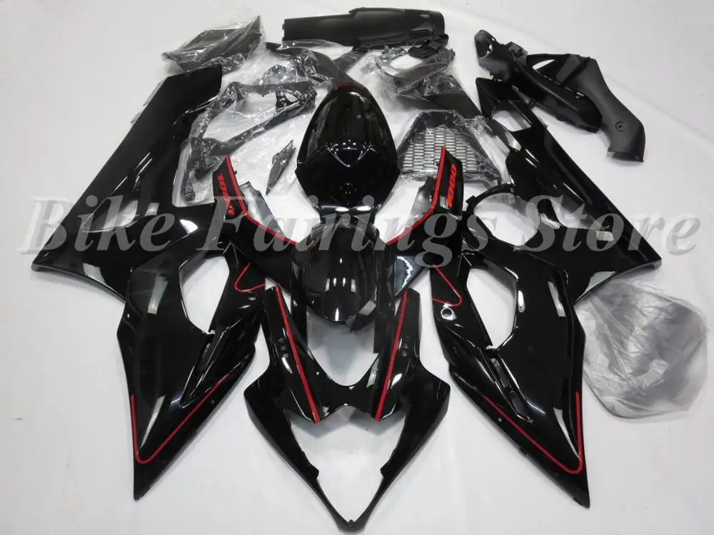 4 Gifts New Fairings kit Fit For Suzuki GSXR1000 GSXR-1000 K5 05 06 2005 2006 ABS Plastic Motorcycle Fairing Red Black Bright
