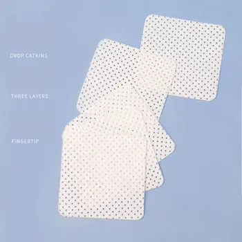 

180Pcs Nail Cotton Wipes Lint-Free Paper Pad Nail Cotton Glue Remover Prevent Clogging Pads Gel Polish Liquid Bottle