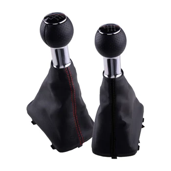 

High Quality 6 Speed Gear Shift Knob Gaiter Boot Fit For Audi A3 S3 2004 2005 2006 2007 2008 8L0863278BJ