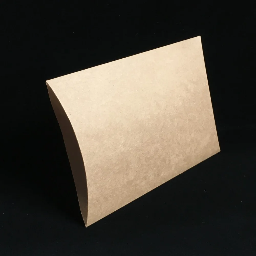 

Free Shipping 30pcs/Lot A4 Size Gift Packaging Box Pillow Shape Accessories display Case Wedding Candy Supplies