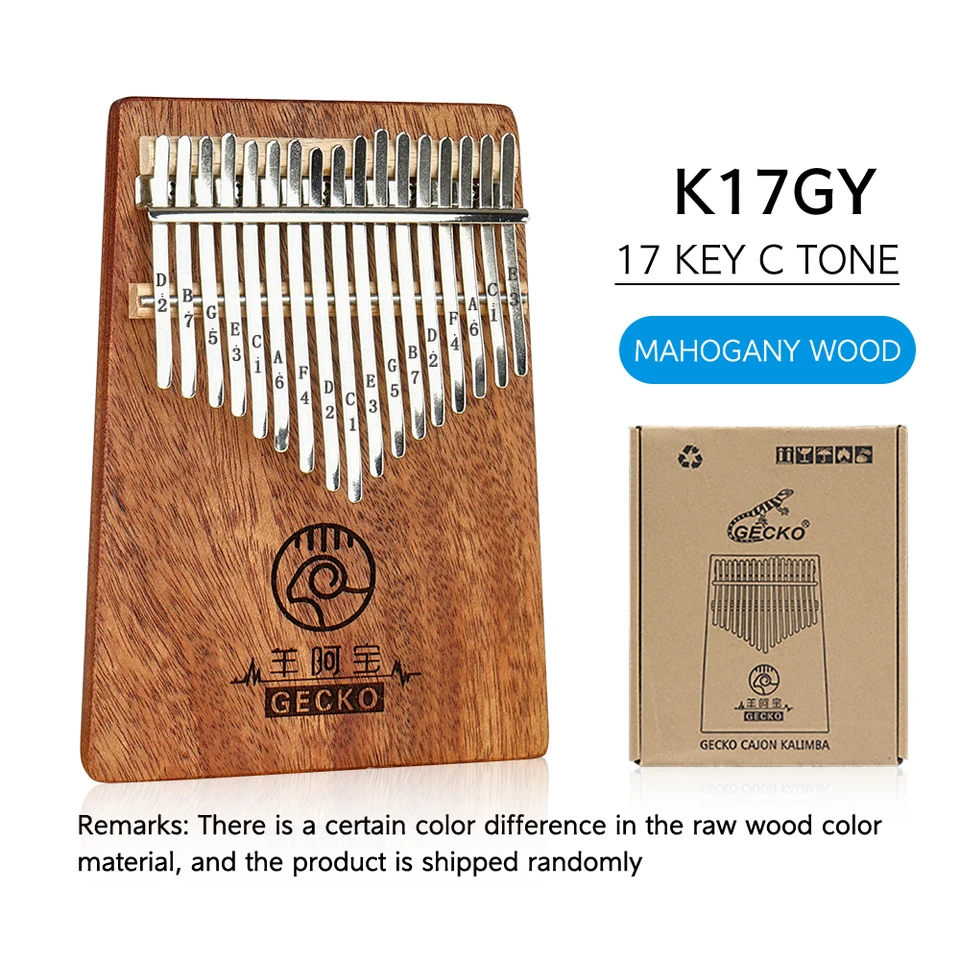 GECKO KARIMBA 黒 Amazon.com: GECKO Kalimba 17 Keys Thumb Piano with