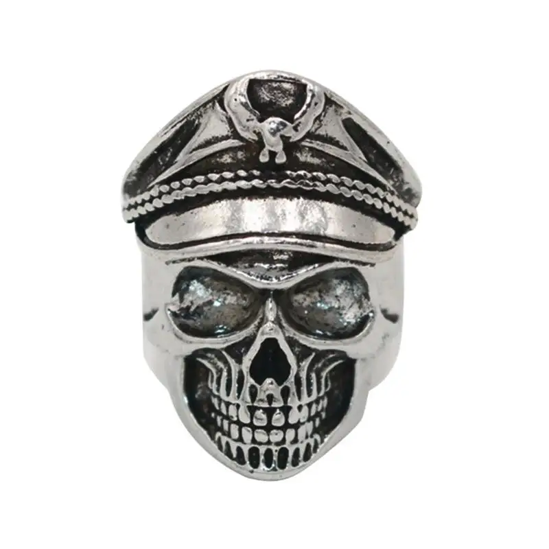 European Skull Ring Punk Style Hip Hop Adjustable Finger Charm Jewelry | Украшения и аксессуары