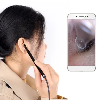 

3in1 USB MICRO TYPE -- C Cleaning Tool HD Visual Ear Spoon Earpick With Mini Camera Pen Ear Care In-ear Cleaning