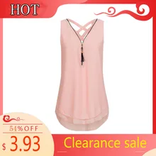 Женская Кружевная блуза на молнии с v-образным вырезом, топы, летний топ, Повседневная Свободная блуза с коротким рукавом, женские рубашки размера плюс