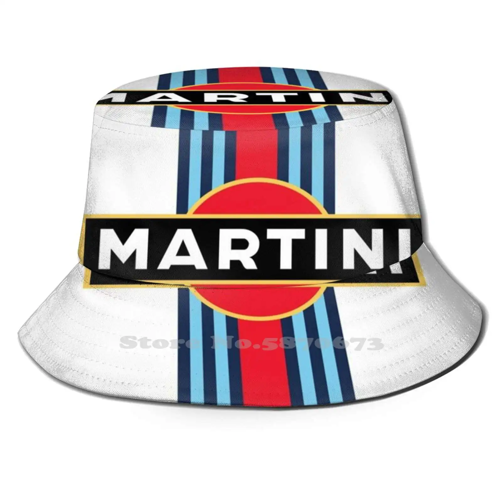 Martini Racing Stripe Perlindungan Uv 