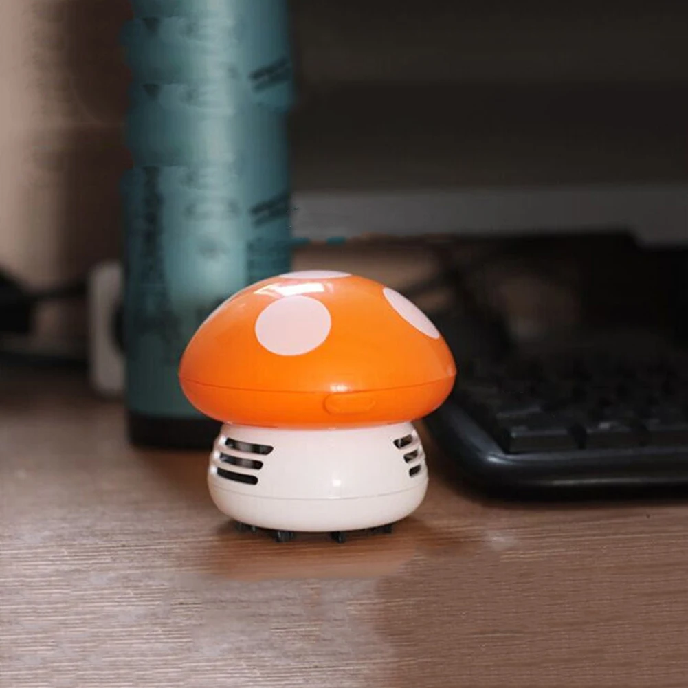 Mini Mushroom Vacuum Cleaner - Compact Device for Computer, Laptop, and Keyboard Cleaning Description Image.This Product Can Be Found With The Tag Names Computer cleaners, Computer Office, Mushroom vacuum cleaner