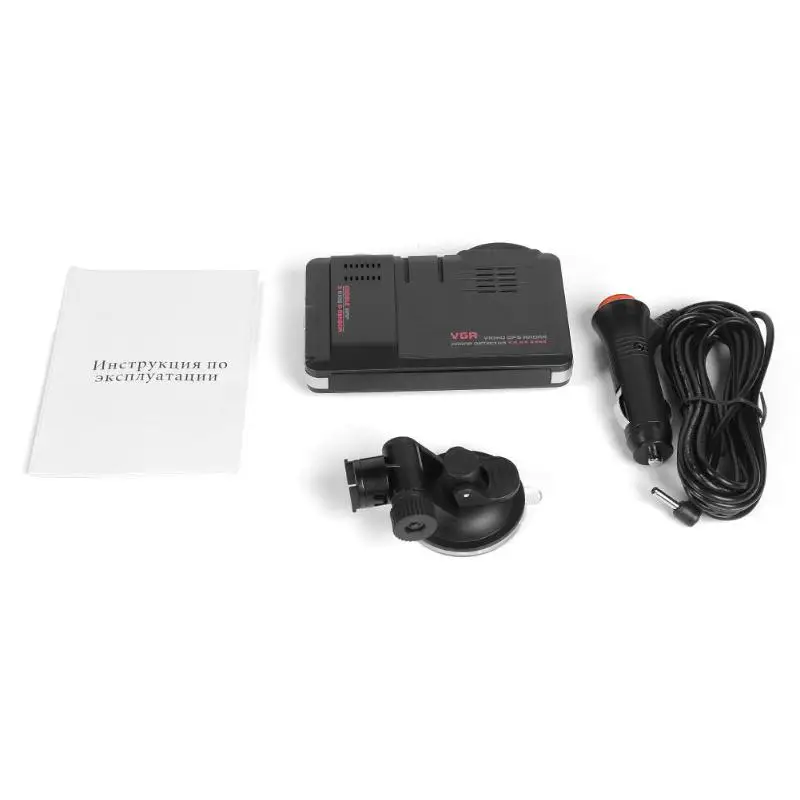 VGR1-S 3 в 1 радар детектор DVR камера Анти Автомобильный видеорегистратор радар детектор рекордер gps видео рекордер Русская версия
