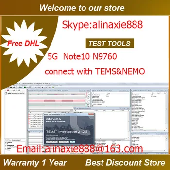 

Free shipping DHL + Note10 + N9760 5G ,Support tems & nemo & DingLi &Porbe .. test