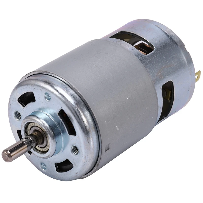 

775 DC Motor 12-24V Ball Bearing Spindle Motor with ER11 Extension Rod Carving Knife for CNC Router Machine Tools DIY