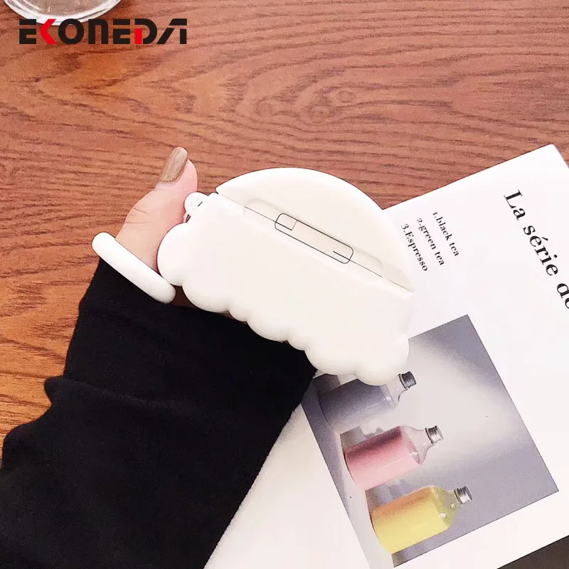EKONEDA милый Радужный чехол для Airpods чехол 1 2 3 Защитный Мягкий силиконовый чехол для Airpods Pro Чехол