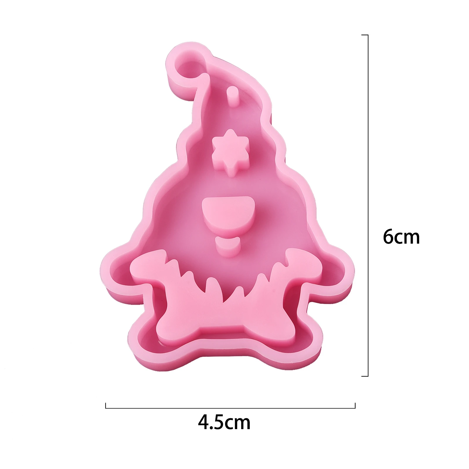 12 Pièces Nouveau Moulle Silicone Resine De Noël, Epoxy