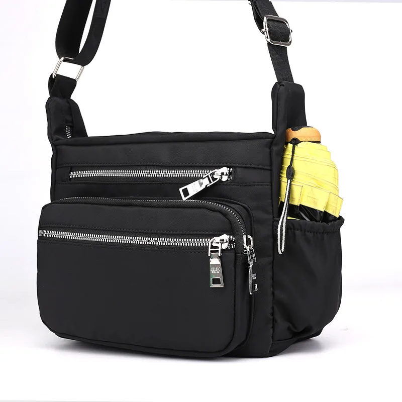 

New Style Fashion Nylon Shoulder Bag Casual Versatile Oblique Bag Middle-aged Mom Shopping WOMEN'S Bag