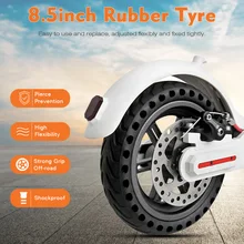 Твердые шины Замена для Xiaomi Mijia M365 электрический скутер скейтборд 8,5 дюймов резиновые шины колеса