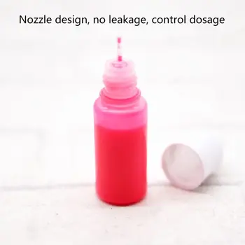 

15 Colors Epoxy Pigment UV Resin Coloring Dye Liquid Colorant Glitter Fillings N58F