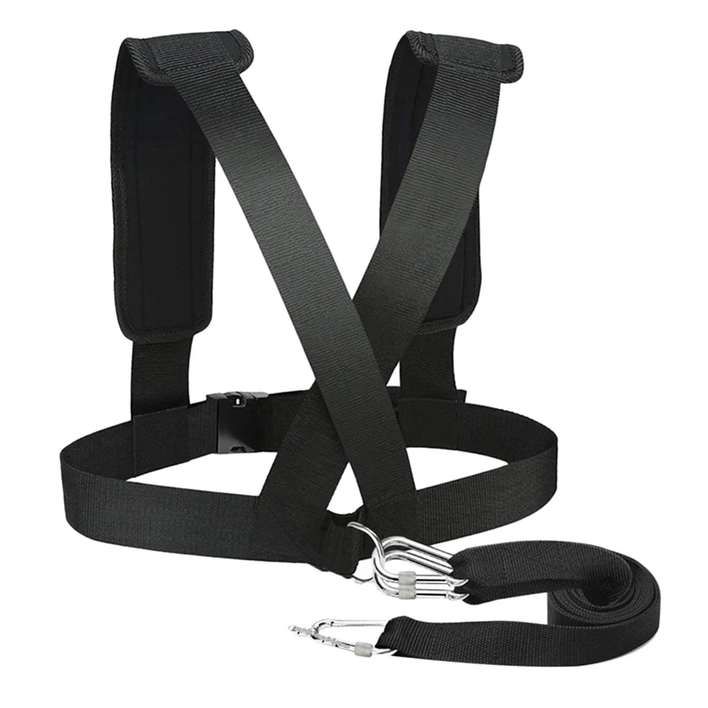 Speed Harness Trainer Power Sled Workout Harness, Tire Pulling Strap Workout Resistance Team Sports Speed Agility Training