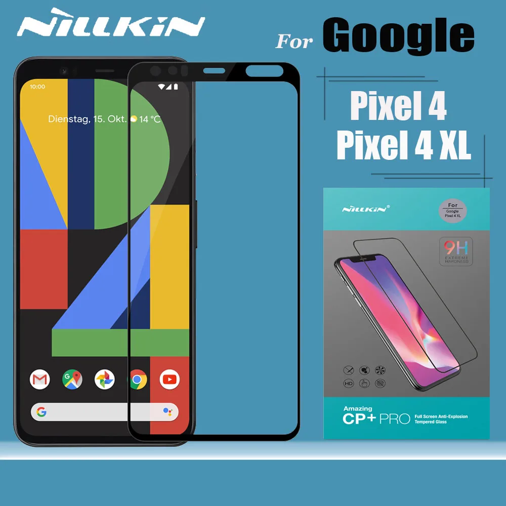 

Nillkin Glass Screen Protector for Google Pixel 4 XL Tempered Glass 2.5D Full Coverage Safety Glass for Google Pixel 4 XL 4XL