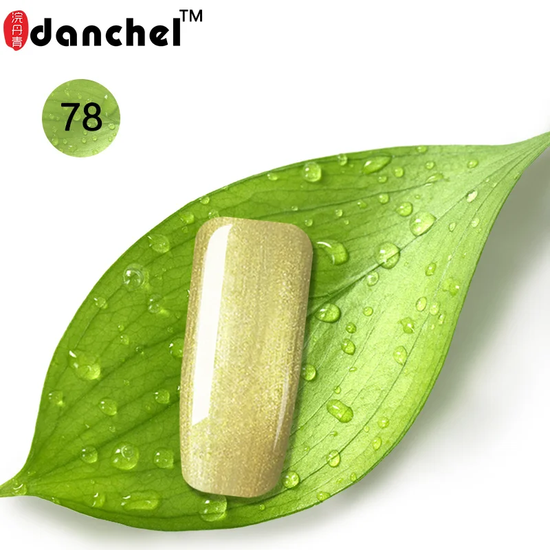 78 Danchel 9 мл гель покрытые лаком ногти художественный гель uv Vernis светодиодный праймер Полупостоянный светодиодный Гель-лак для замачивания Гель-лак для ногтей основа и верхнее покрытие - Цвет: 78