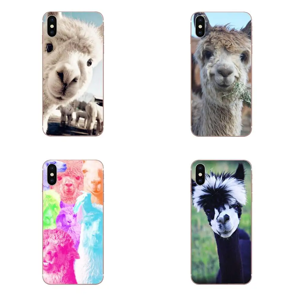 Soft Stylish Case For Samsung Galaxy Note 5 8 9 S3 S4 S5 S6 S7 S8 S9 S10 5G mini Edge Plus Lite Cute Llama Alpaca Animal | Мобильные