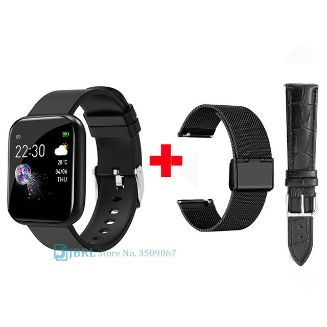 Fashion Smart Watch Men Women Smartwatch For Android IOS Electronics Smart Clock Fitness Tracker Silicone Strap Smart-Watch