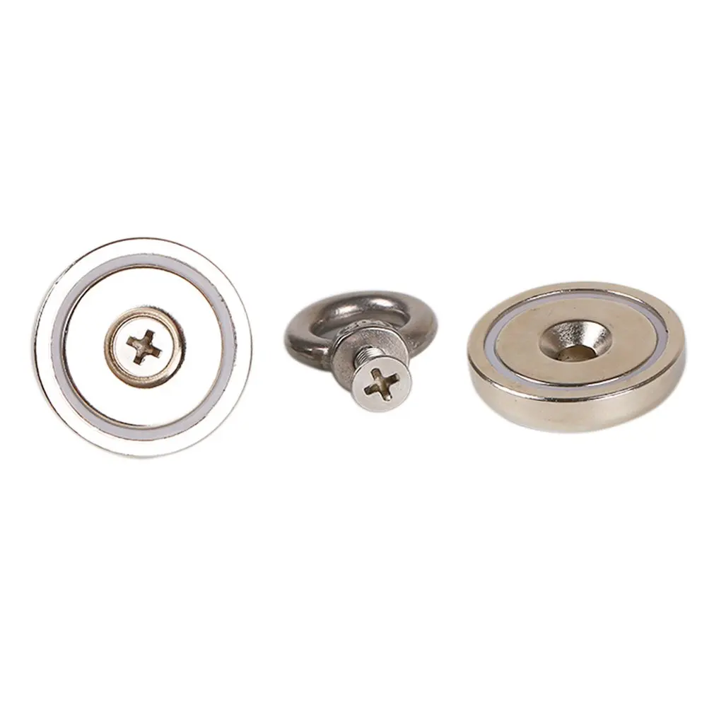

Super Strong Steel Magnet Recovery Magnet Hook Professional Pulling Mounting Magnet For Sea Fishing Diving Treasure Hunting
