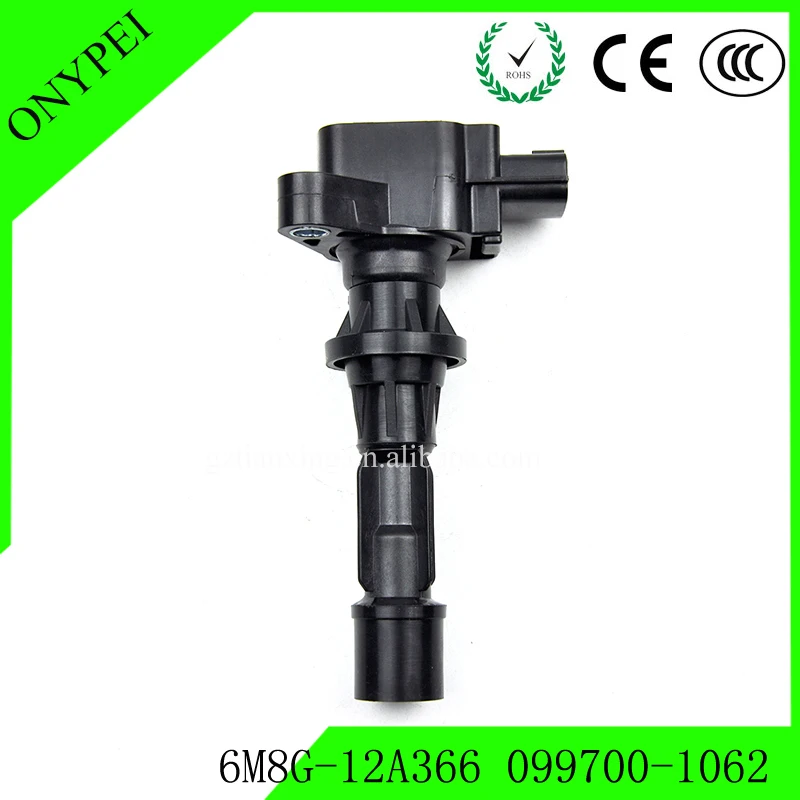6M8G-12A366 099700-1062 Катушка зажигания для Mazda 3 6 CX-7 MX-5 Miata Ford Escape L3G218100B9U 1788350 50223 UF540 5C1740 C1683