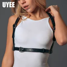 UYEE сексуальное женское нижнее белье кожаные свадебные подвязки готические женские кожаные ремни на подтяжках для женщин жгут тела панк