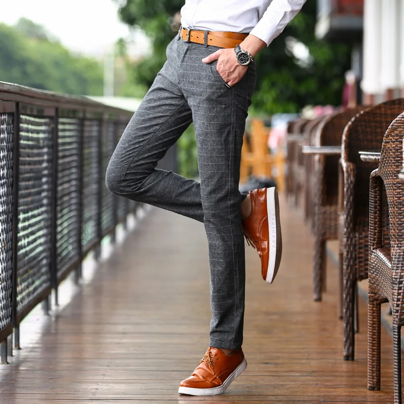 

Men Casual Pants Linen 2019 Spring Autumn Brand Classic High Quality Fashion Trouers