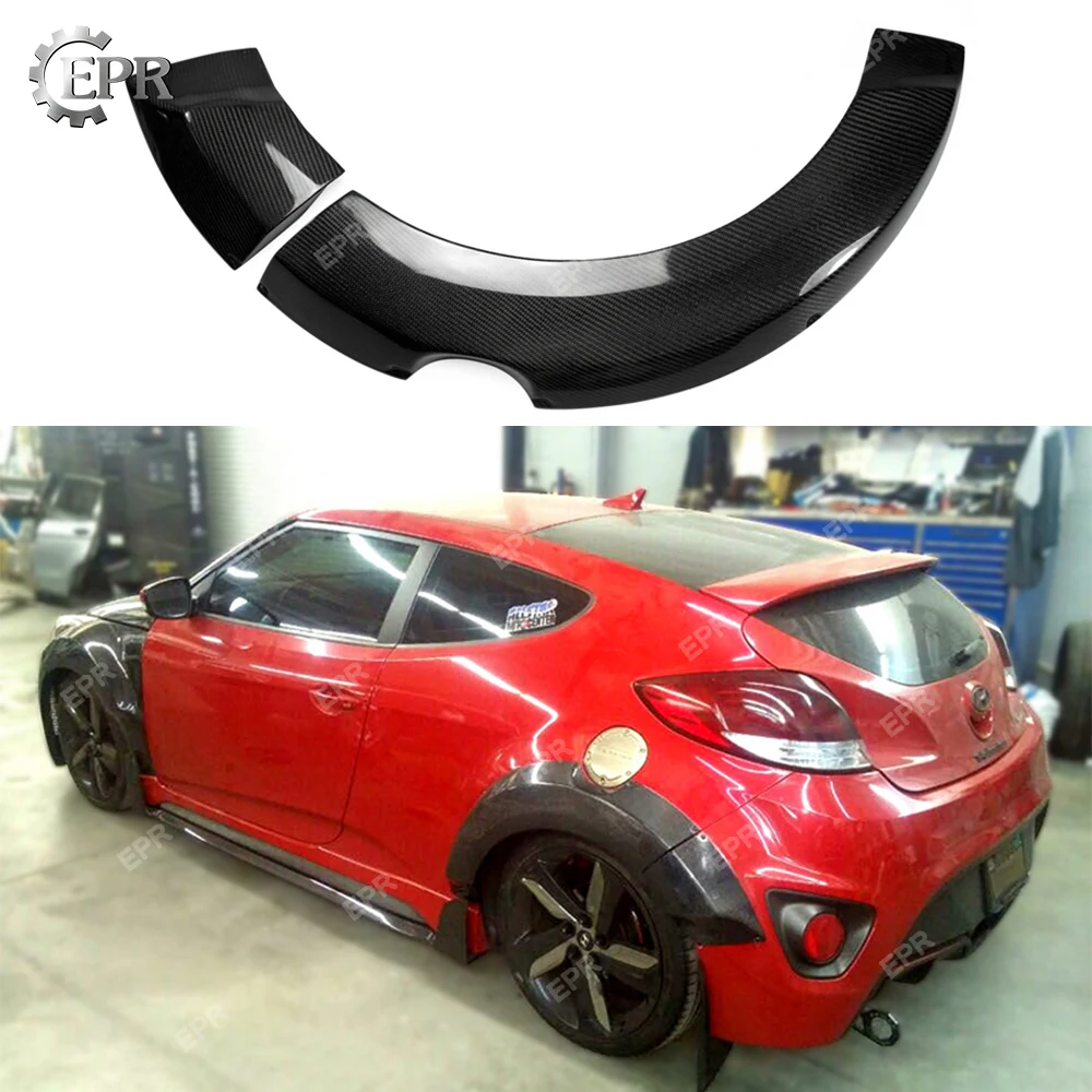 CarbonLPRearFenderSetForHyundaiVelosterLordpowerCarbonFiber