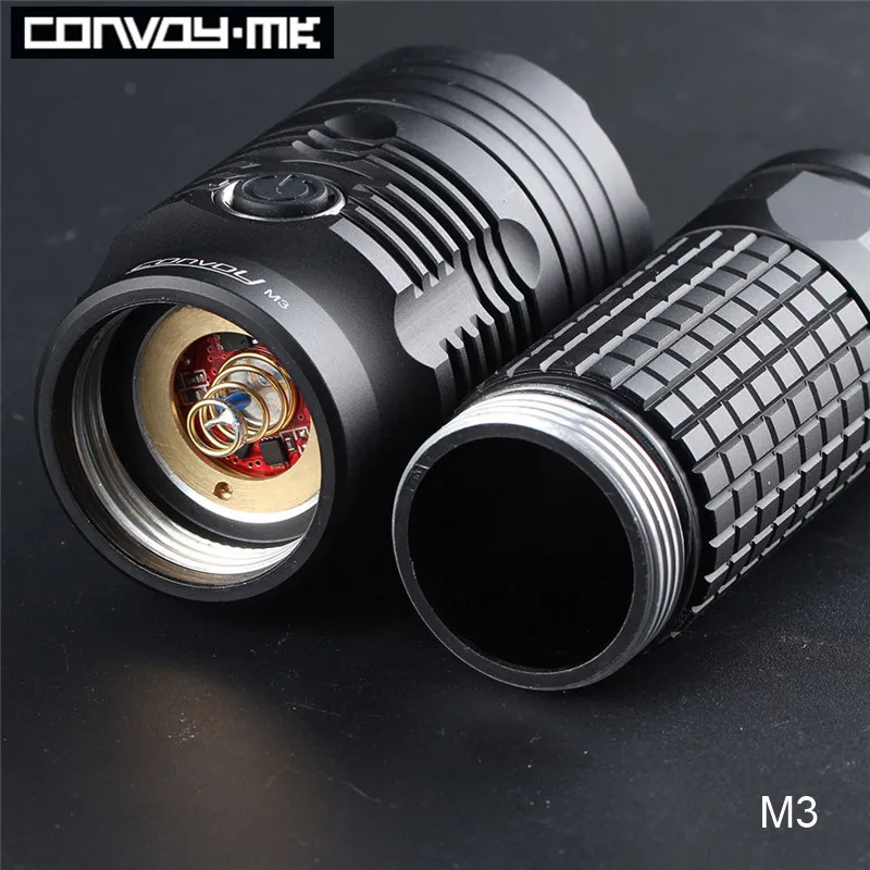 Convoy M3 Cree XHP70.2 светодиодный фонарик высокой мощности 18650 26650 режим памяти фонарь с