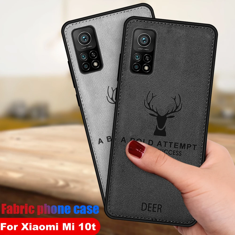 

Cloth Fabric Deer Case For Xiaomi Mi 10T Lite Pro 5G mi 10t mi 10 Phone Cases For Xiaomi Mi 10 Ultra Mi 10 Pro Lite mi10 t cover
