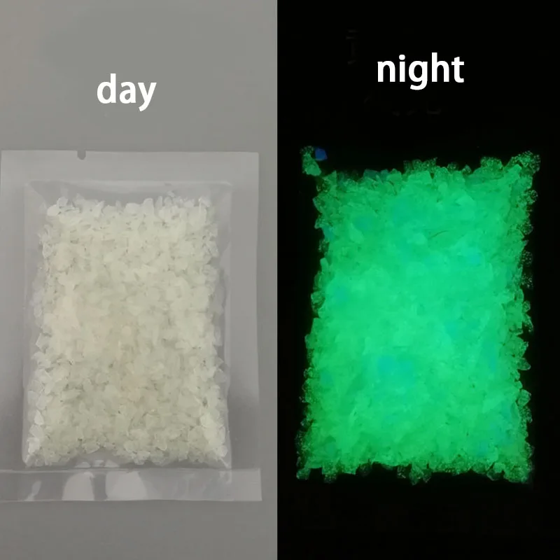 DIY светящийся песок фосфоресцирующий романтичный Небесно Голубой аквариум