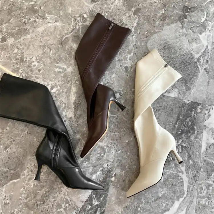 low heel fashion boots