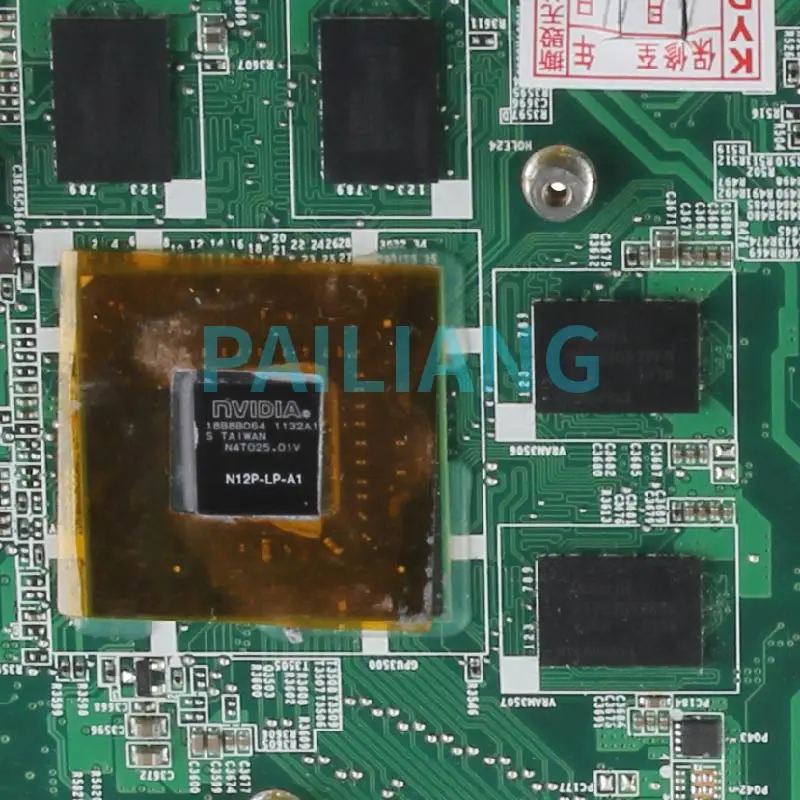 Placa-mãe para Laptop Toshiba Satellite L750 Placa Principal A000080820 Hm65 N12p-lp-a1 Placa-mãe para notebook - Imagem 5