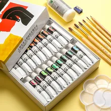 Надписью «Marie» 12/18/24/36 акриловая краска Peinture Acrylique картиной Acrilica ручной Краски светодиодные настенные пигментная краска товары для рукоделия